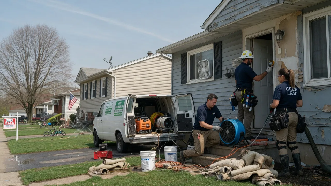 Flood Cleanup in Donahue, IA near me