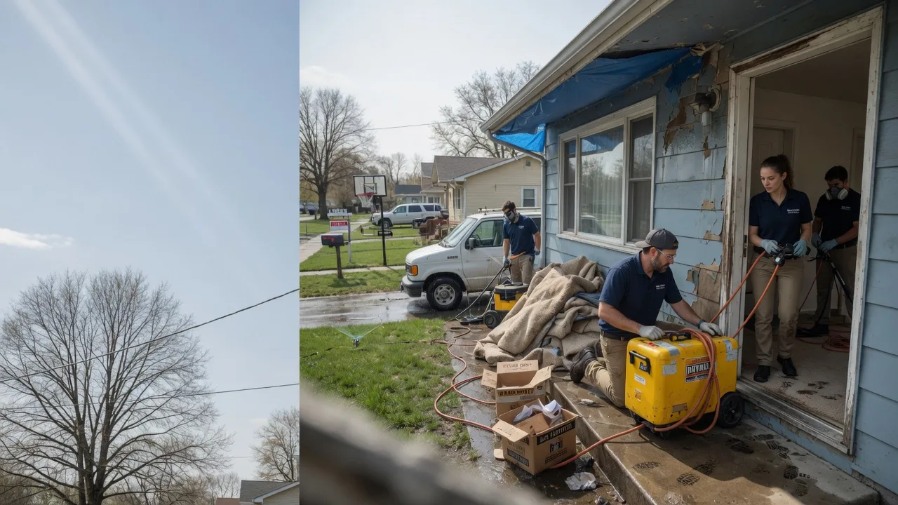 Basement Flood Cleanup in Donahue, IA near me